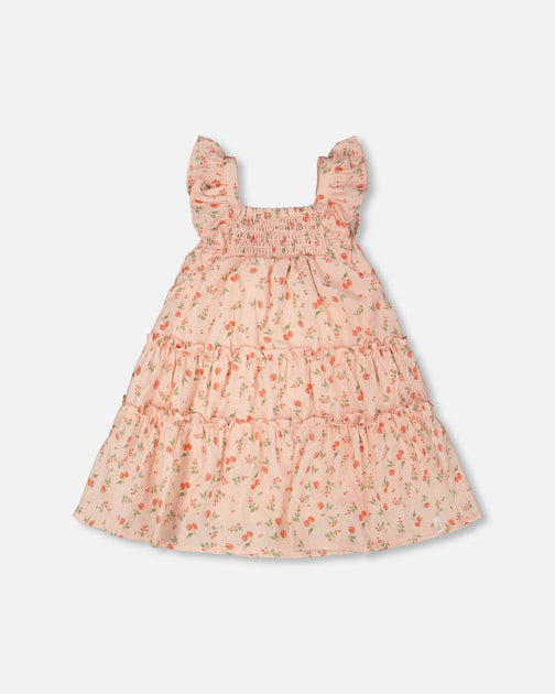 Deux par Deux Multi-Tiered Dress Pink 12-18 Months 2