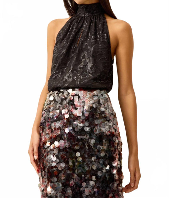 Marie Oliver Goldie Blouse Black Small 3