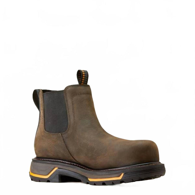 Ariat Big Rig Chelsea Work Boot Brown US 16 2