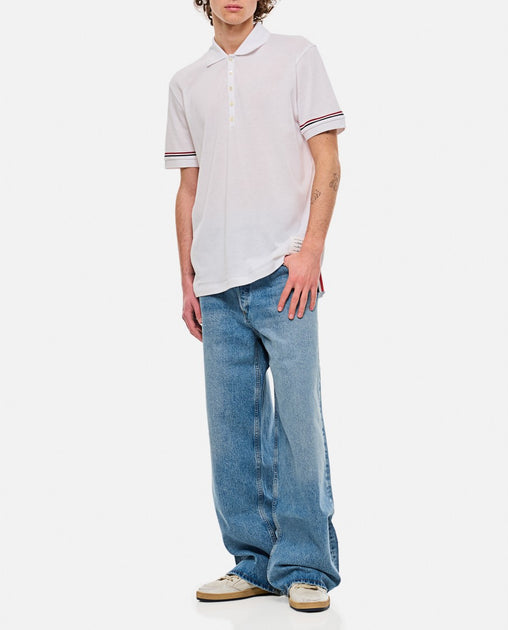 Thom Browne Polo Shirt White XLarge 3