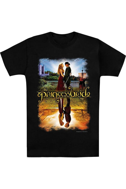 Gildan Princess Poster Reflection T-Shirt Black XXX-Large 2