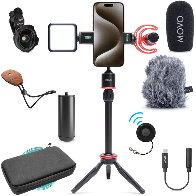 Movo iVlog1-IP Vlogging Kit Black 2