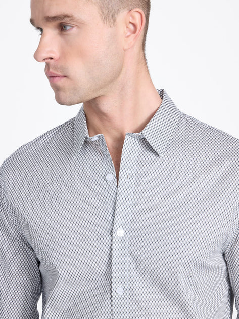 Guess Factory Montey Woven Shirt Multi Large 4