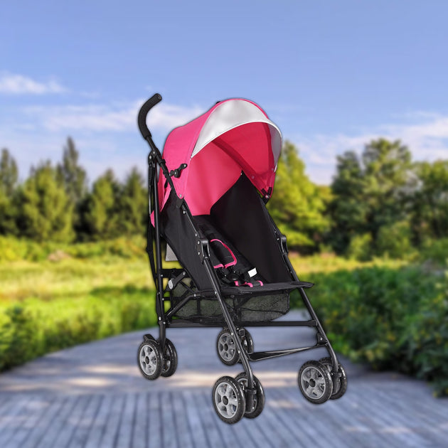 Hivvago Compact Portable Umbrella Stroller Black 5