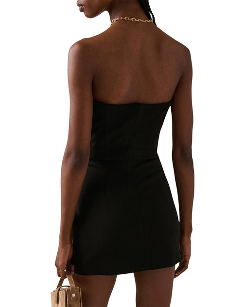 Alma King Minikleid Schwarz US 2 3