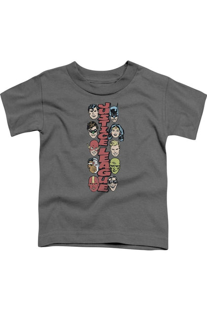 Gildan DC Comics Stacked Justice Short Sleeve Toddler Tee Grey 2 Years 2