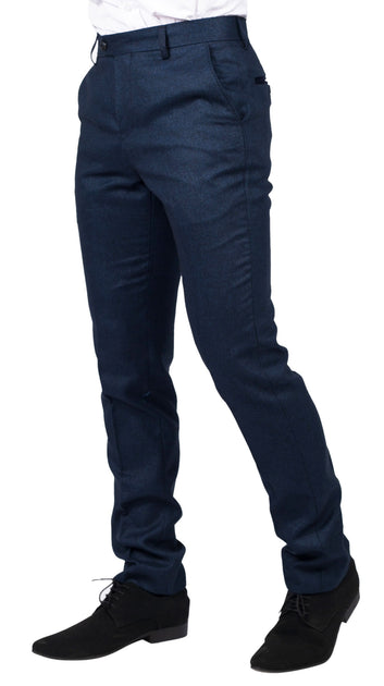 Paul Andrew Arthur Birdseye Trousers Blue 38 3