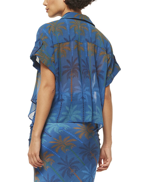 MISA Los Angeles Erin Top Blue Medium 3