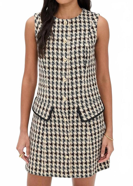 Shoshanna Abigail Mini Dress Black US 4 2