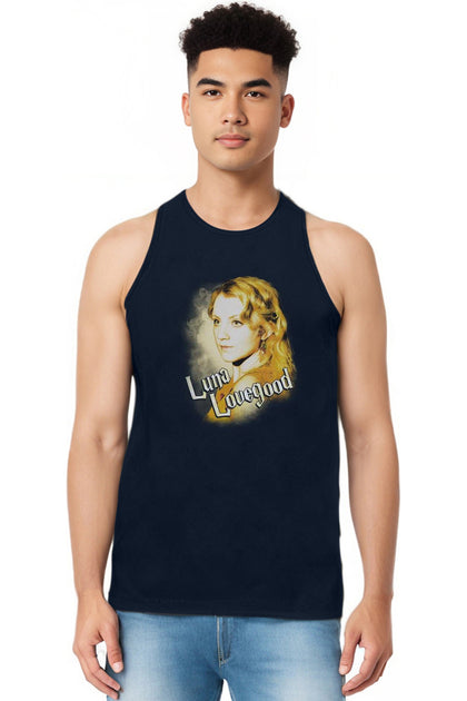 Gildan Harry Potter Luna Closeup Tank Top Blue XXL 4