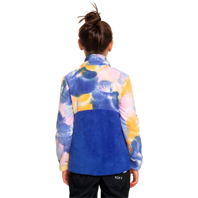 Roxy Alabama Fleece Jacket Blue XXL 3