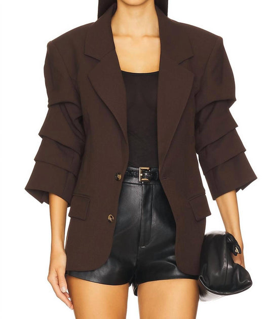 NONCHALANTLABEL Roma Blazer Red Small 2