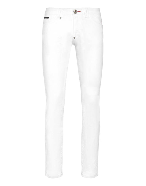 Philipp Plein Denim Trousers Slim Fit Basic Grey 34 2