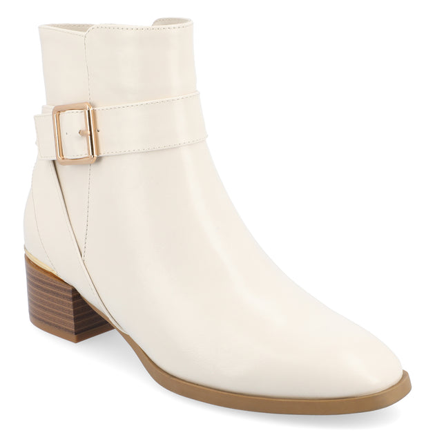 Journee Collection Elley Booties Brown US 7.5 2