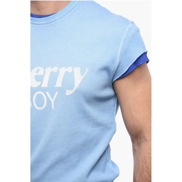Dsquared² Layered Cherry Boy T-shirt With Choke Men's Fit | ShopSimon