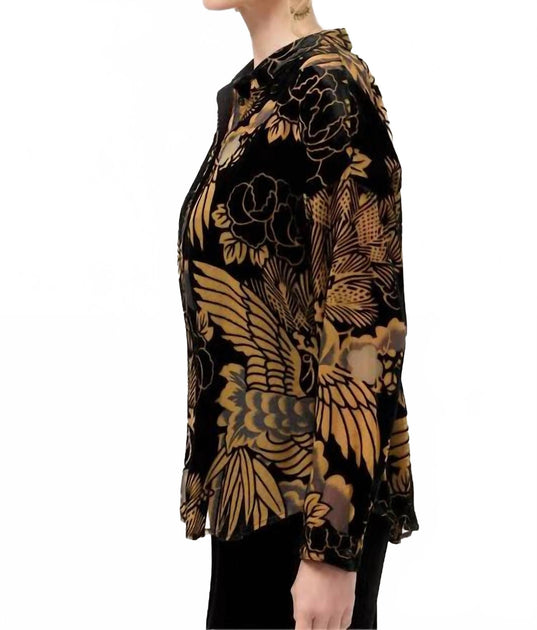 Johnny Was The Audrey Shirt Schwarz Large 2