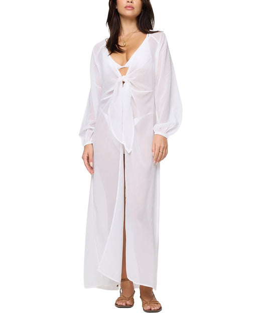 L Space Anna Cover-Up Blanc Small 2