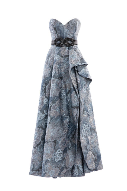 Saiid Kobeisy Long Dress Grey EU 44 2
