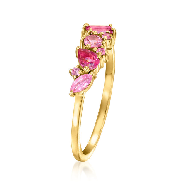 Ross-Simons RS Pure Multi-Gemstone Ring Pink US 9 4