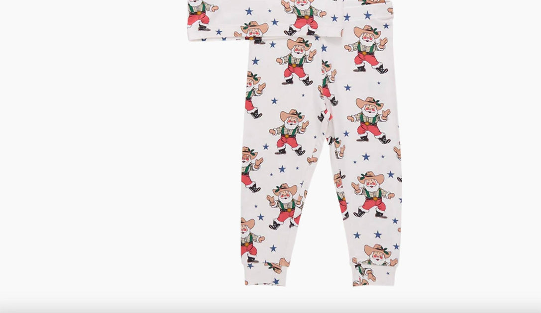 Pink Chicken Kids Bamboo Pajama Set Multi US 7 3