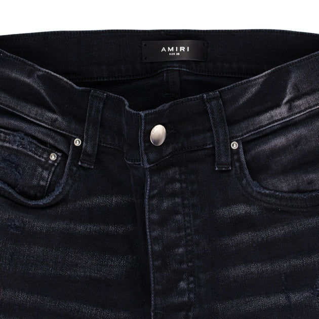 Amiri Skinny Painter Jean Black 30 4