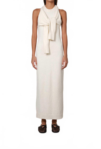 Parentezi Jacqueline Robe Pull Maxi Beige Small 2