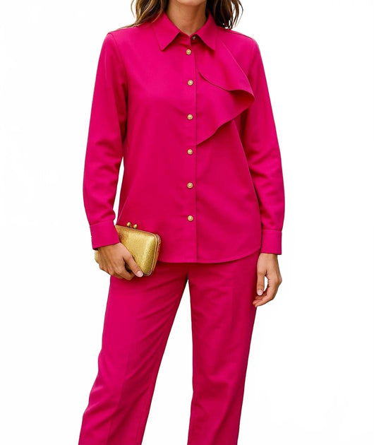 Diva USA Long Sleeve Shirt Pink XXLarge 3