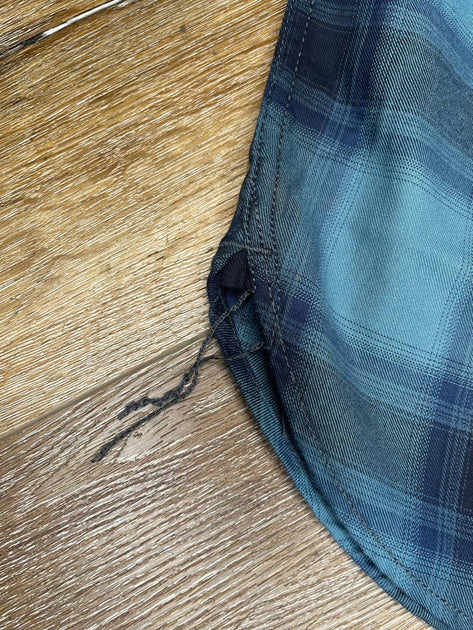 Freenote Cloth Button Up Top Blue XXLarge 4