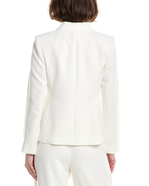 Tahari ASL Petite Blazer White US 6 3