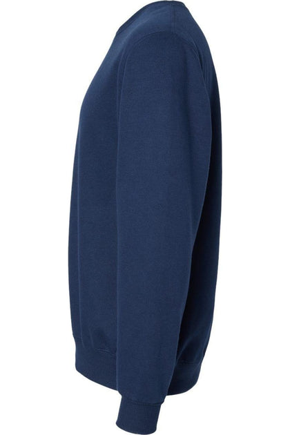 JERZEES Eco Blend Crewneck Sweatshirt Blue XXL 4