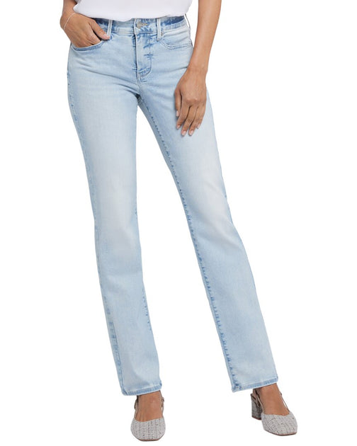 NYDJ Marilyn Straight Leg Jean Blue US 10P 2