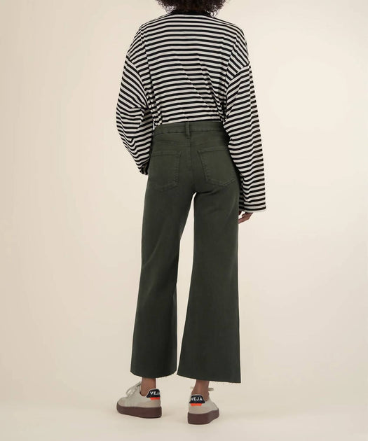 KUT FROM THE KLOTH Meg High Rise Wide Leg Jeans Multi US 4 5