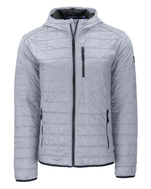Cutter & Buck Rainier Primaloft Eco Hooded Jacket Grey Large 4