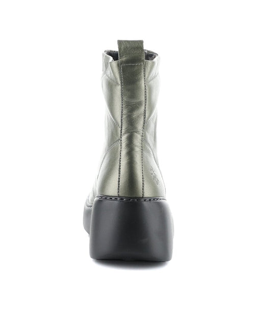 Fly London Drim Boot Green EU 37 4