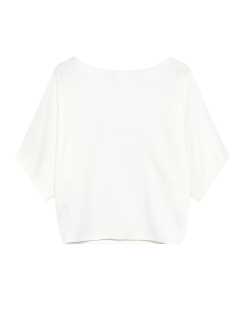 Alpha Studio Latte Kimono Sweater White EU 44 3