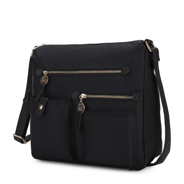 MKF Collection Serena Shoulder Bag Beige Medium 2