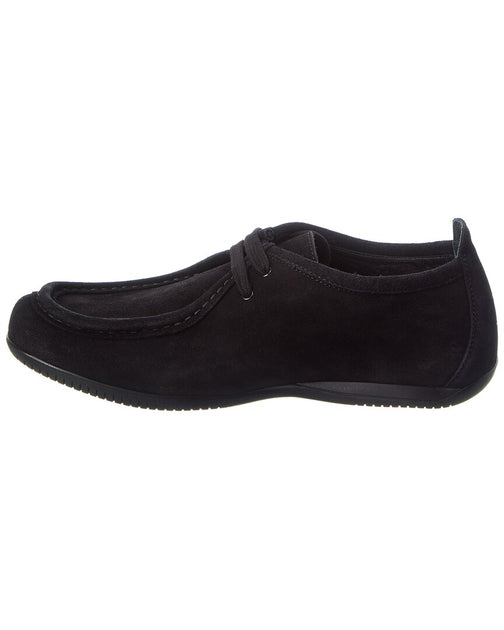 Theory Wallabee Suede Loafer Black EU 41 3