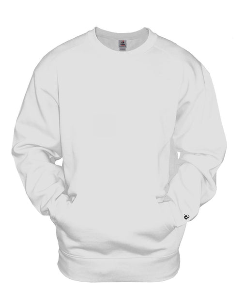 Badger Men's Pocket Sweatshirt Blue XX-Large 4