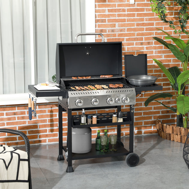 Hivvago 4-Brenner Propan-Gasgrill 3