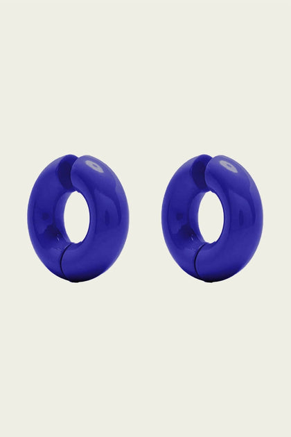 Uncommon Matters Stratus Hoops Blue One Size 4