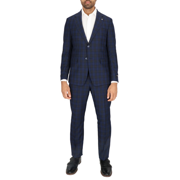 Scotch & Soda Men's Suit Navy US 44 Short 3