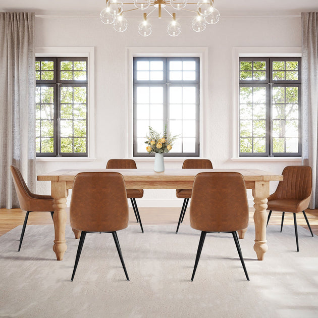 Maison Boucle Set of 6 Dining Chair 3