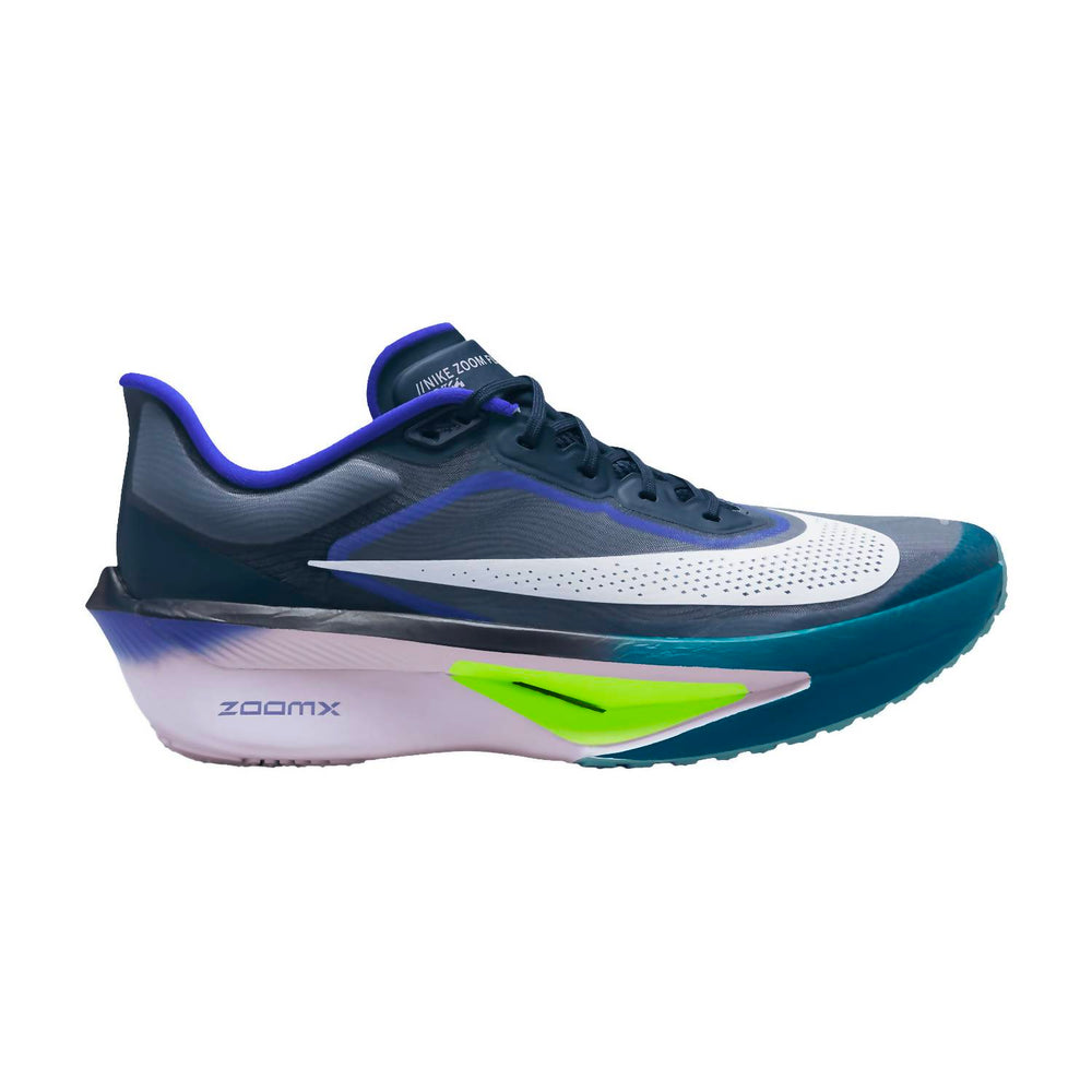 NIKE Men's Zoom Fly 6 Shoes In Obsidian/white-Persian Violet