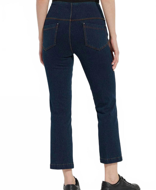 Lysse Ankle Denim Baby Bootcut Jeans Blue XSmall 4
