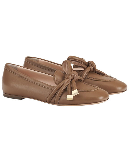 AGL Ribbon Leather Moccasin Brown EU 37 3