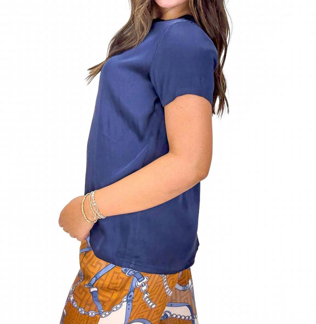Astrid Sammie Top Bleu XS 3