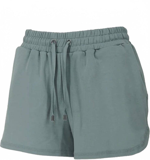 Liquid Energy Apparel Modal Lounge Shorts Green Medium 4
