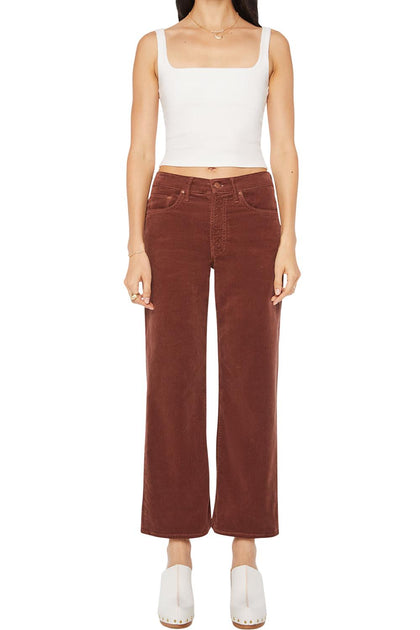 Mother Mid Rise Maven Ankle Jeans Brown 28 3