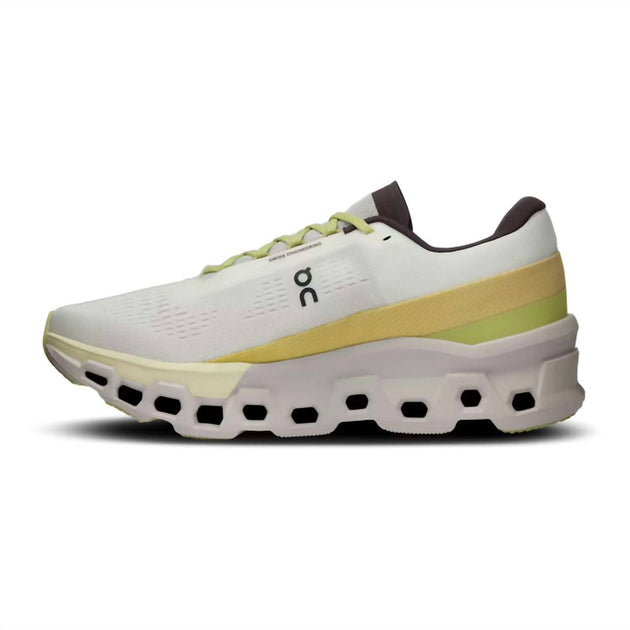 On Cloudmonster 2 Running Shoes Undyed/Zest US 10.5 3