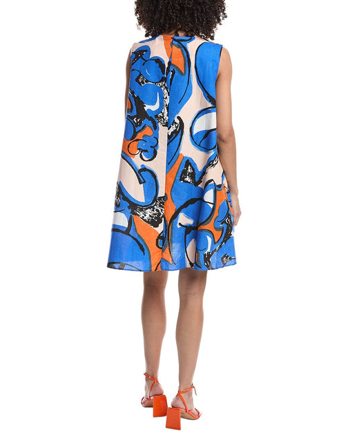 Marimekko Pehmeys Unikko Mini Dress Orange EU 38 3